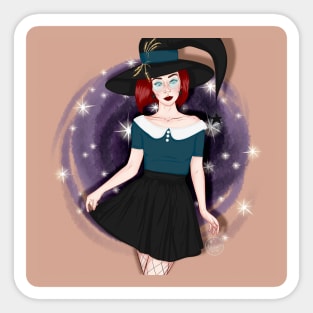 halloween witch Sticker